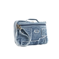 JEANS CROSSBODY schoudertas van gerecyclede jeans