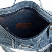 JEANS CROSSBODY schoudertas van gerecyclede jeans