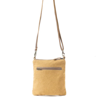 LUNA crossbody tas met kralenborduursel kaki