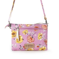FLORABELLE crossbody  canvas roze