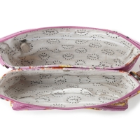 FLORABELLE crossbody  canvas roze