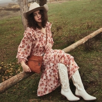 MORRIS schoudertas leer bruin