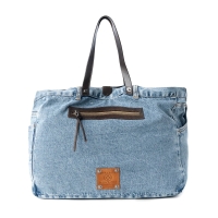 BILLYJEAN denim schoudertas blauw
