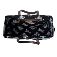 BILLYJEAN denim schoudertas zwart