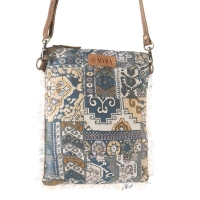 LOOM vintage crossbody schoudertas indigo