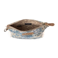 LOOM vintage crossbody schoudertas indigo